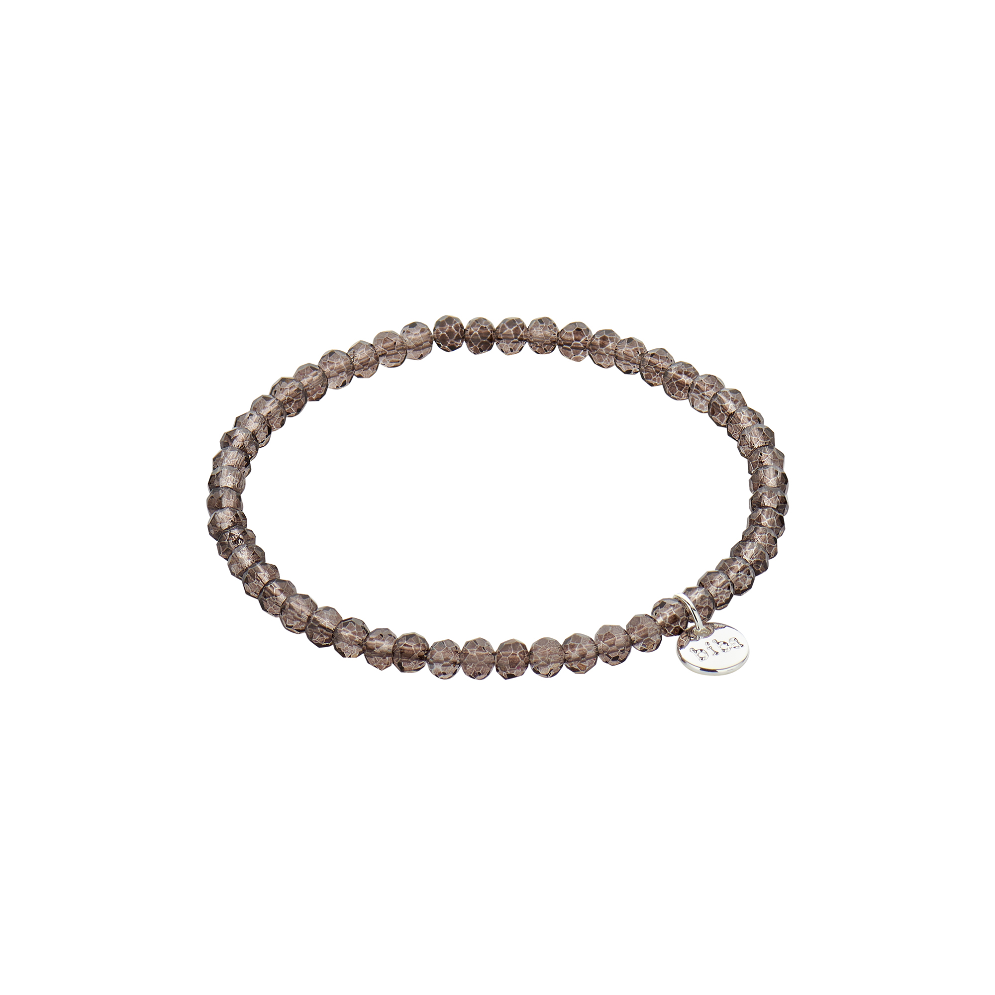 Biba Perlen-Armband aus Crystal schwarz 4mm 
